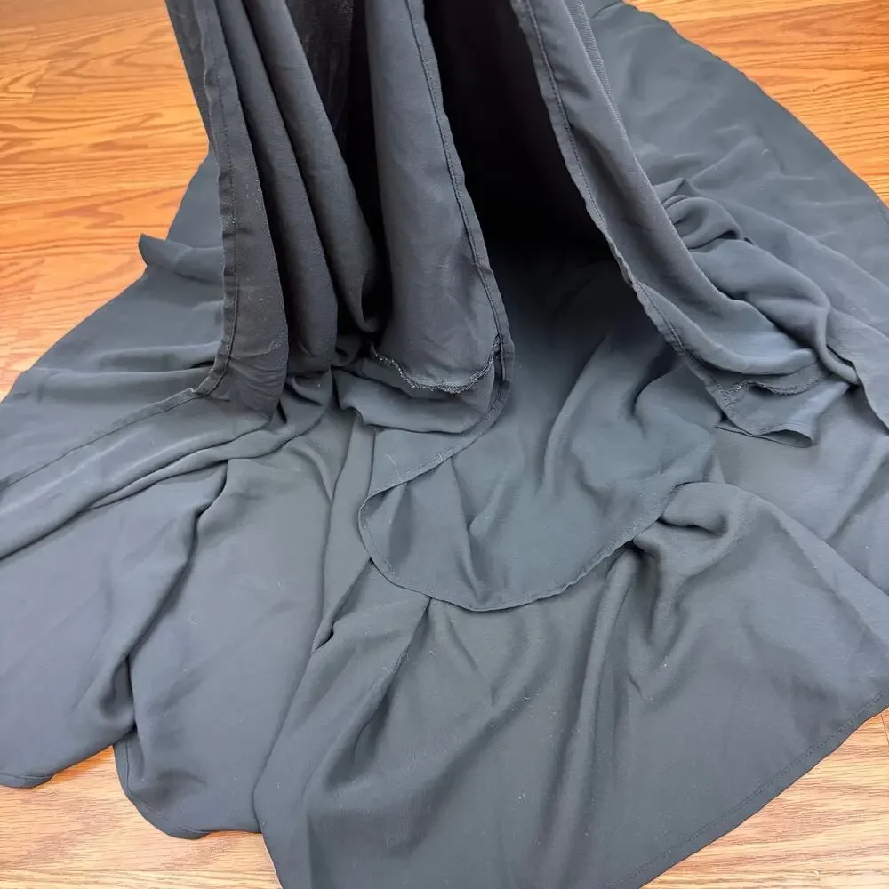 H&M black midi